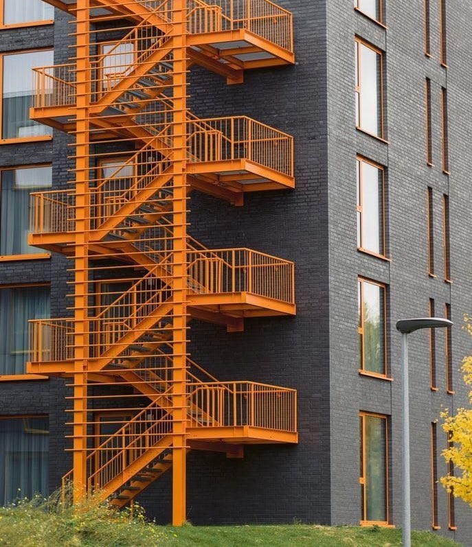 istanbul yangın merdiveni montajı